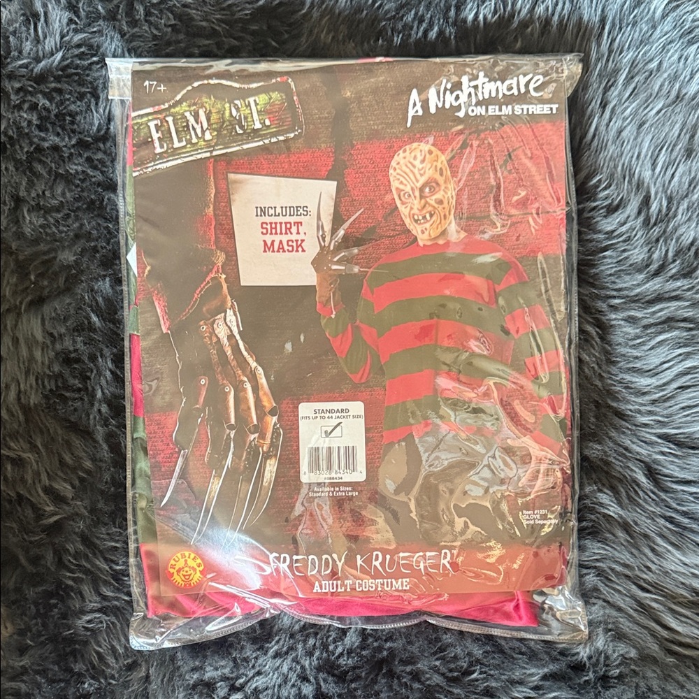 Elm st. Rubies Freddy Krueger Adult Costume with Mask